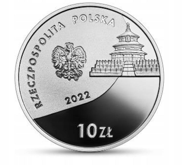 10 złotych 2022 - Polska Reprezentacja Olimpijska Pekin 2022
