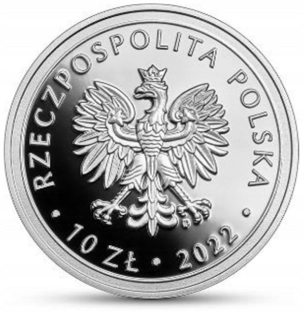 10 złotych 2022 - Niemiecki obóz dla polskich dzieci w Łodzi