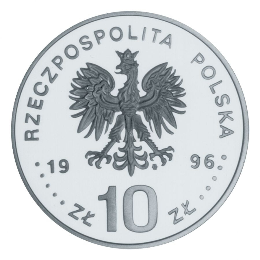 10 złotych 1996 - 40. rocznica Wydarzeń Poznańskich