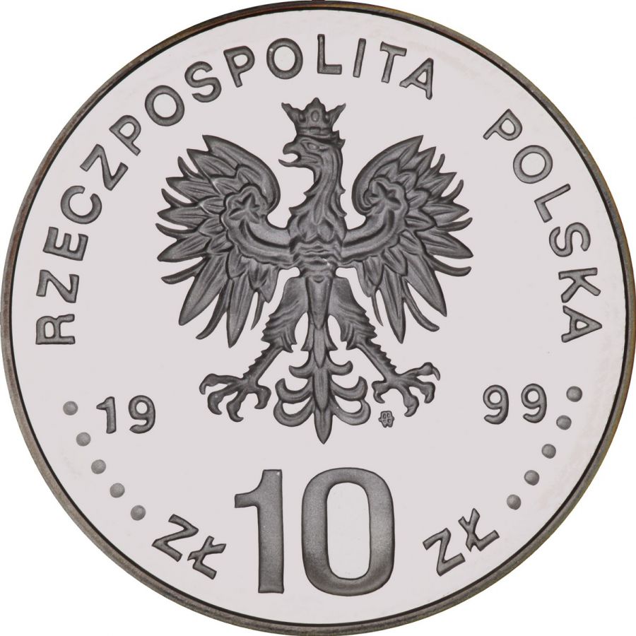 10 złotych 1999 - Akademia Krakowska