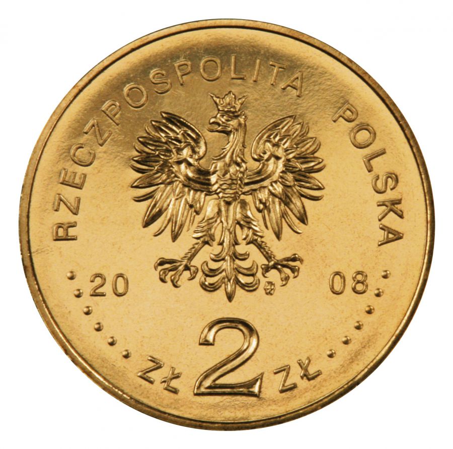 2 złote 2008 - 90. rocznica odzyskania niepodległości