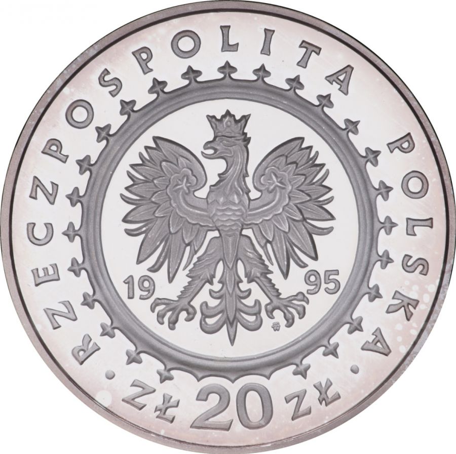 20 złotych 1995 - Pałac Królewski w Łazienkach