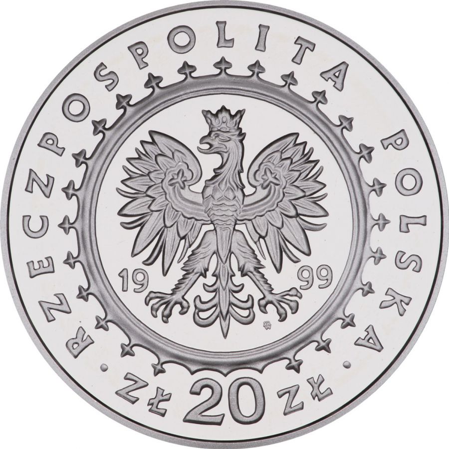 20 złotych 1999 - Pałac Potockich