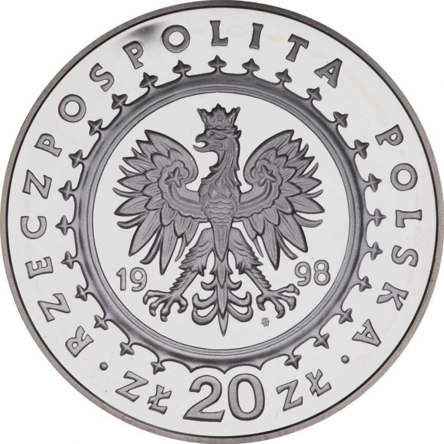 20 złotych 1998 - Zamek w Kórniku