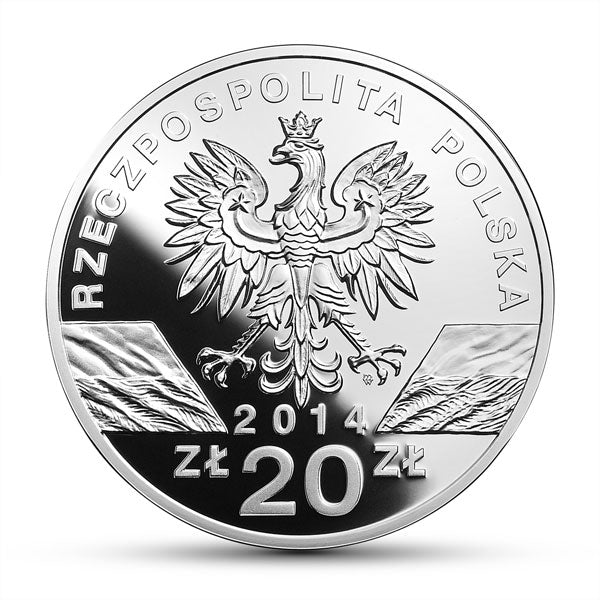 20 złotych 2014 - Zwierzęta świata - Konik polski