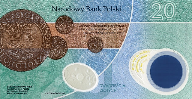 Banknot - 20 złotych  2023 - Mikołaj Kopernik