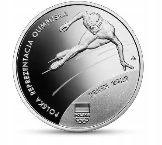 10 złotych 2022 - Polska Reprezentacja Olimpijska Pekin 2022