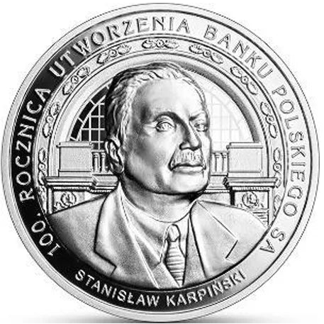 10 złotych 2024 - 100. rocznica utworzenia Banku Polskiego SA