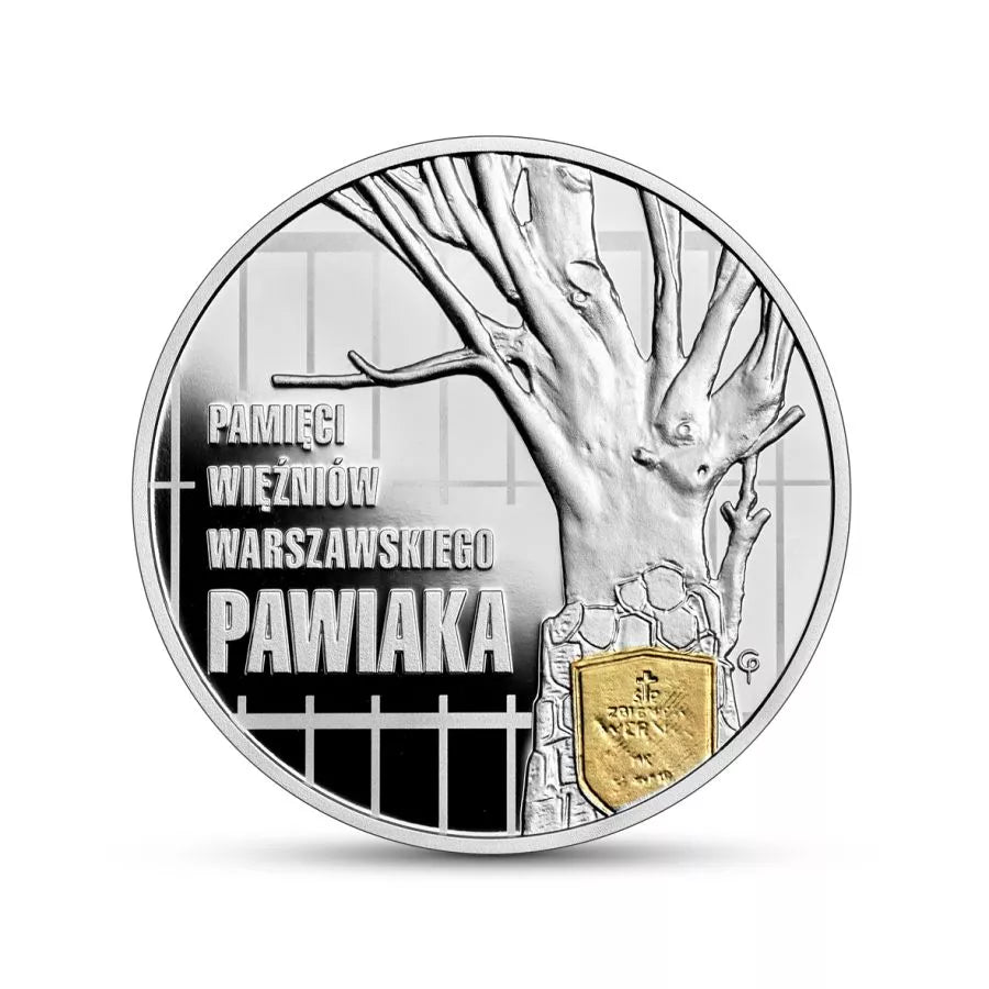 10 złotych 2024 - Pamięci więźniów warszawskiego Pawiaka