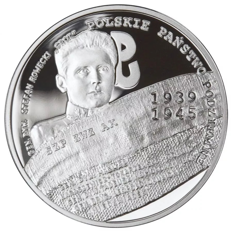 10 złotych 2009 - 70. rocznica utworzenia Polskiego Państwa Podziemnego