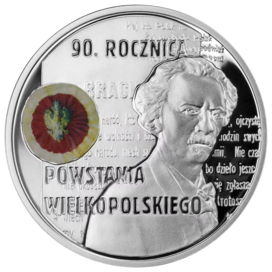 10 złotych 2008 - 90. rocznica Powstania Wielkopolskiego