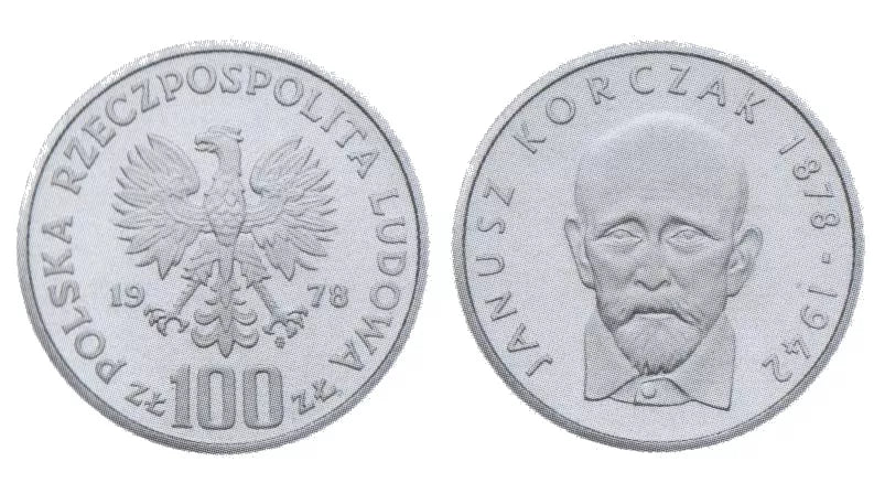 100 złotych 1978 - Janusz Korczak