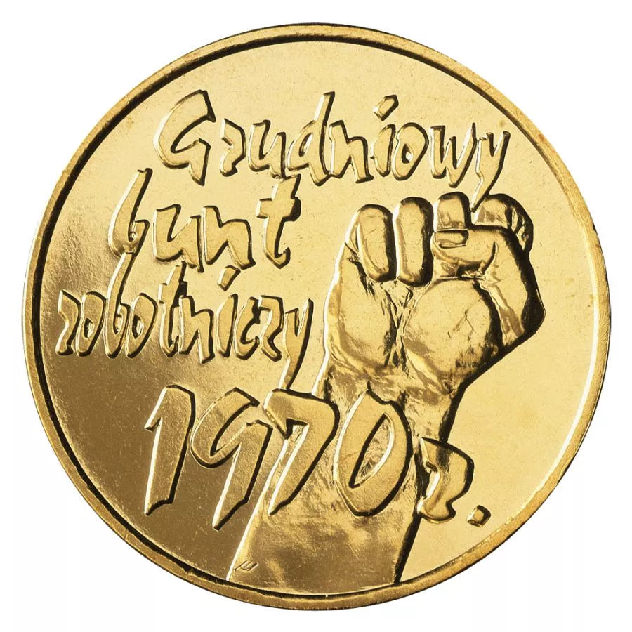 2 złote - 30. rocznica Wydarzeń Grudniowych 1970