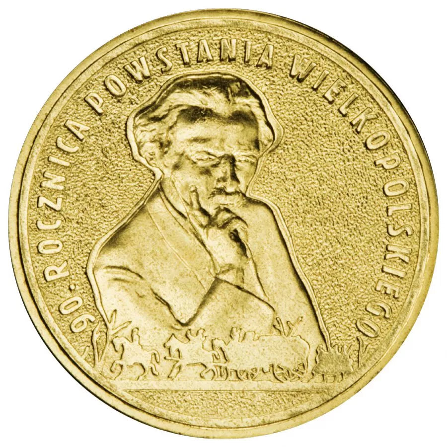 2 złote 2008 - 90. rocznica Powstania Wielkopolskiego