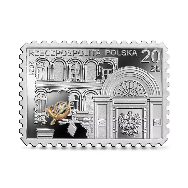 20 złotych 2021 - Obrona Poczty Polskiej w Gdańsku