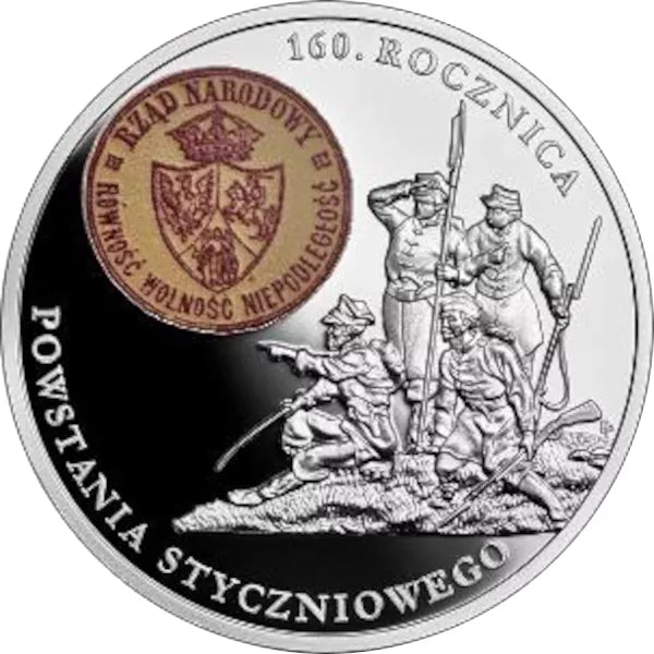 20 złotych 2023 - 160. rocznica Powstania Styczniowego