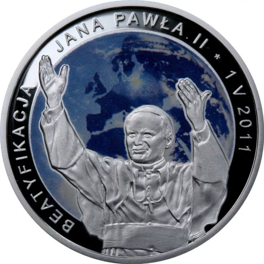 20 złotych 2011 - Beatyfikacja Jana Pawła II