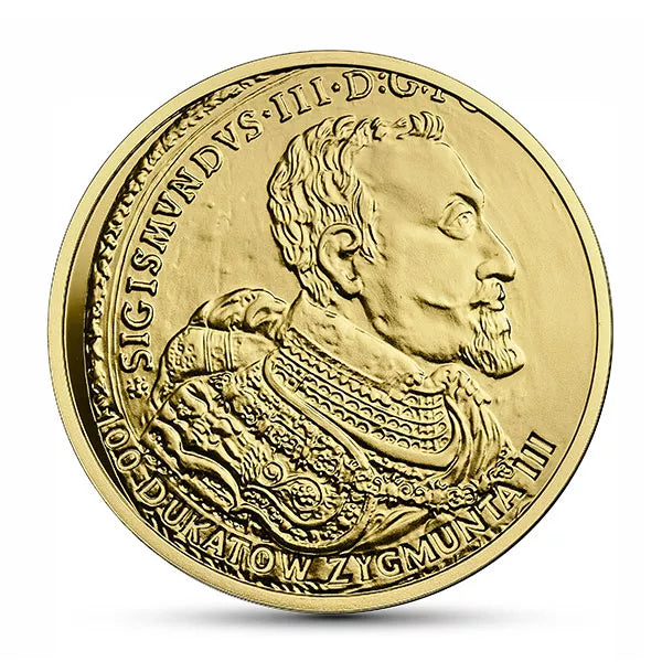 20 złotych - Historia Monety Polskiej - 100 dukatów Zygmunta III