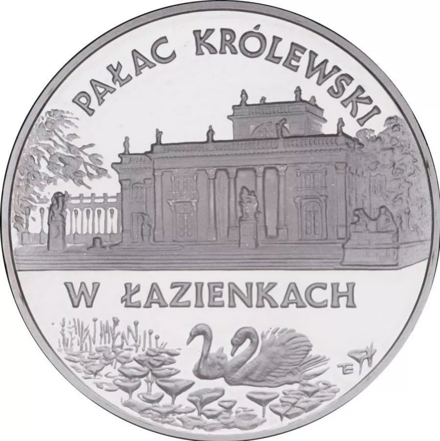 20 złotych 1995 - Pałac Królewski w Łazienkach