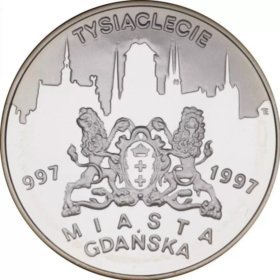 20 złotych 1996 - Tysiąclecie Miasta Gdańska