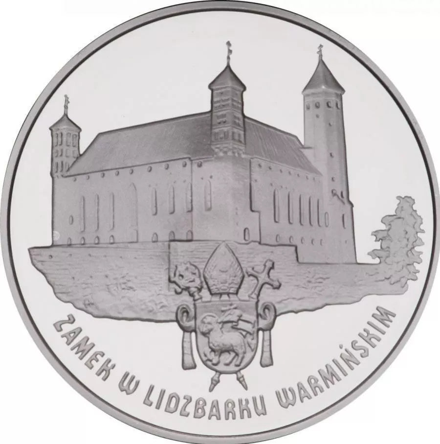 20 złotych 1996 - Zamek w Lidzbarku Warmińskim