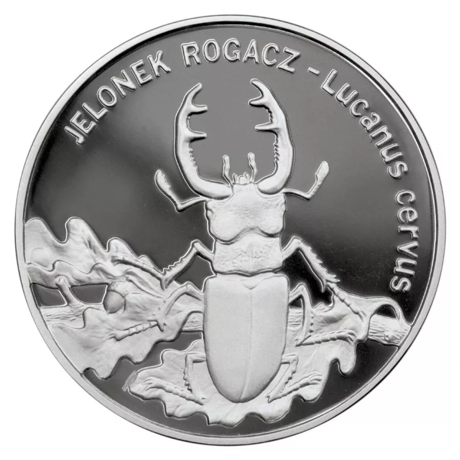 20 złotych 1997 - Zwierzęta świata - Jelonek Rogacz