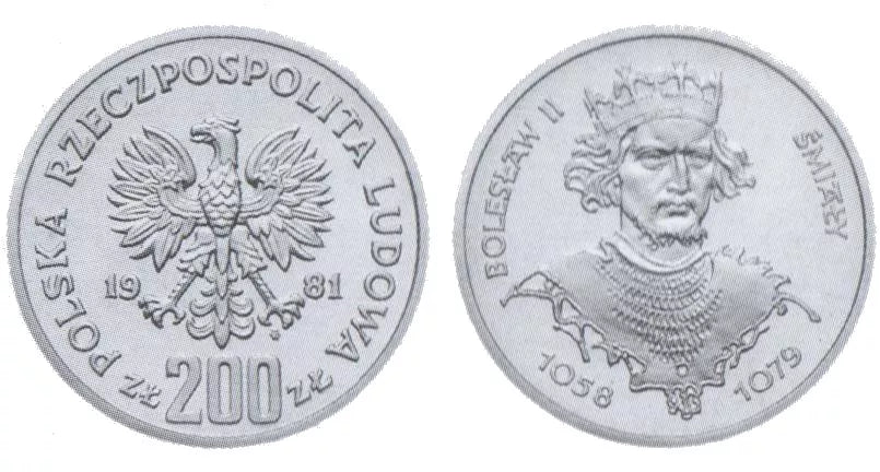 200 złotych 1981 - Bolesław Śmiały