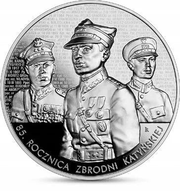 50 złotych 2025 - 85. rocznica zbrodni katyńskiej