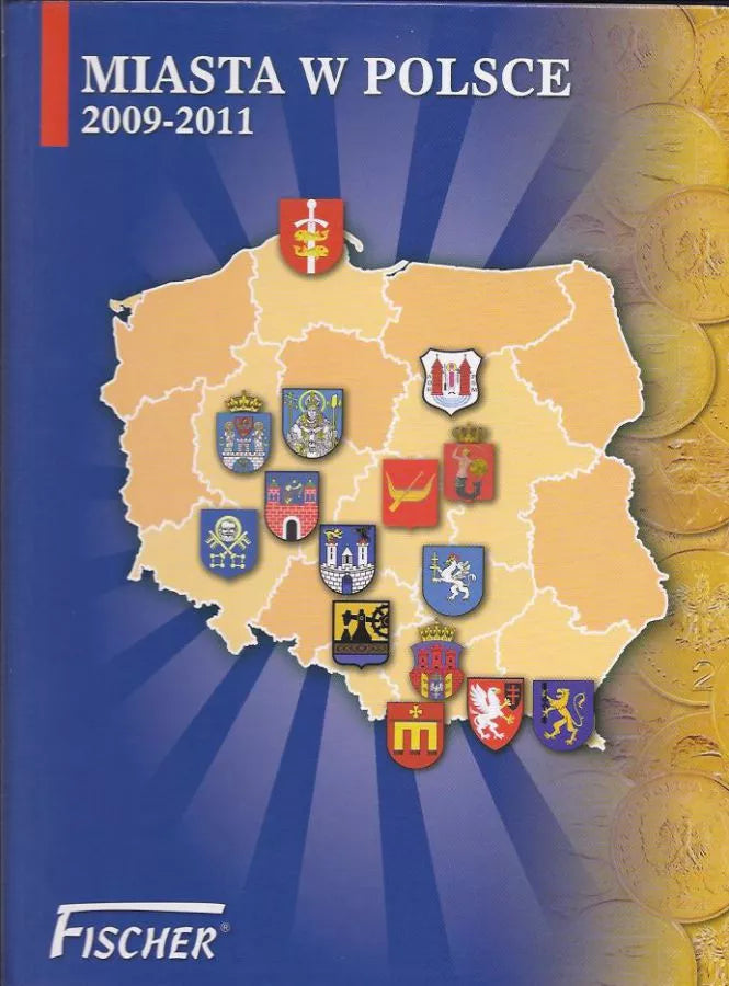 Album Fischer - Polskie monety dwuzłotowe - Miasta w Polsce 2009-2011