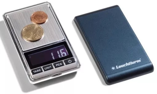 Cyfrowa waga do monet - Libra 100 - Leuchtturm