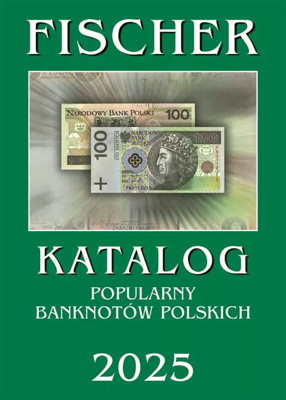 Katalog banknotów polskich - Fischer 2025 - NOWOŚĆ